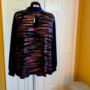 Venus 3X sparkler keyhole blouse!